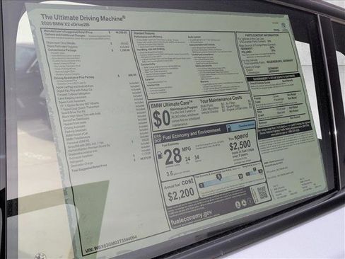 New 2026 BMW X2 xDrive28i image 19