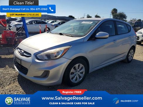 Used 2016 Hyundai Accent SE FWD image 1