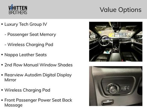 Used 2025 Jeep Grand Cherokee L Overland w/ Luxury Tech Group IV image 13