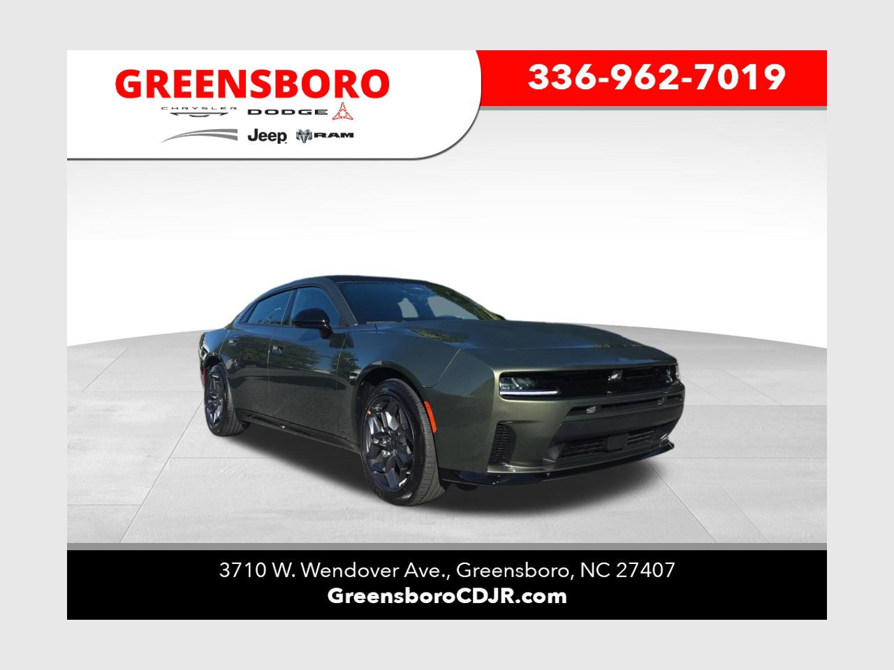 New 2027 Dodge Charger R/T w/ Blacktop Package AWD/4WD 360° Tour