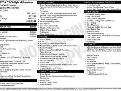 New 2026 MAZDA CX-50 AWD 2.5 Hybrid w/ Cargo Package