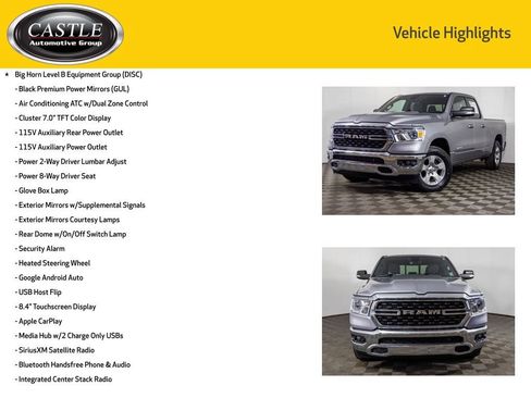 Used 2022 RAM 1500 Big Horn AWD/4WD image 8