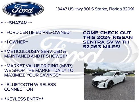 Used 2024 Nissan Sentra SV FWD image 6