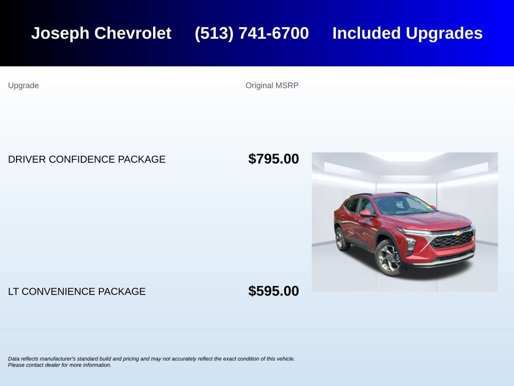 Used 2025 Chevrolet Trax LT w/ Driver Confidence Package FWD image 6
