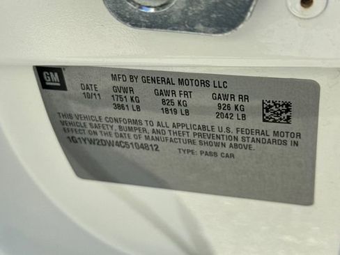 Used 2012 Chevrolet Corvette Grand Sport w/ 3LT Preferred Equipment Group image 51