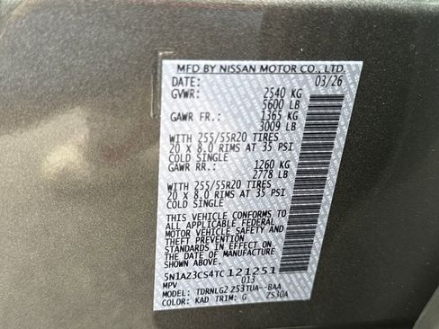 New 2026 Nissan Murano SL AWD/4WD image 29