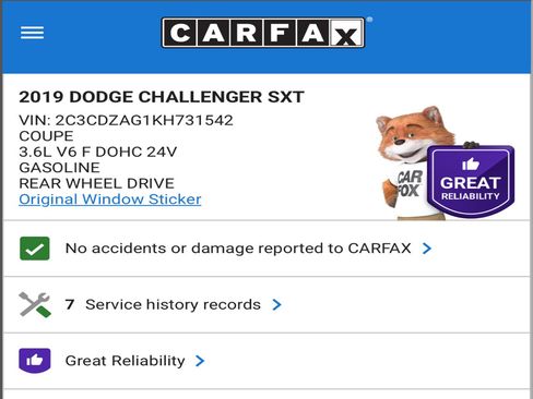 Used 2019 Dodge Challenger SXT image 14