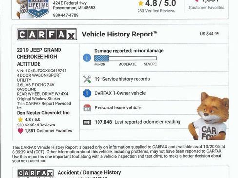 Used 2019 Jeep Grand Cherokee High Altitude image 5