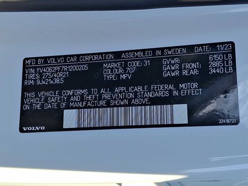 Used 2024 Volvo XC90 B6 Ultimate w/ Protection Package Premier AWD/4WD image 26