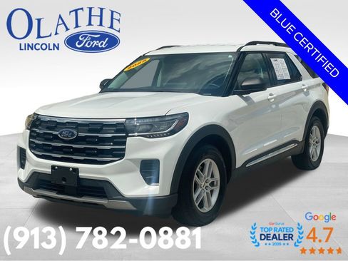 Certified 2025 Ford Explorer Active AWD/4WD image 1