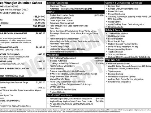 Used 2020 Jeep Wrangler Unlimited Sahara image 36