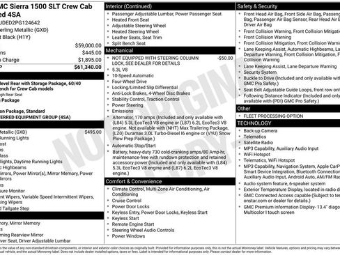 Used 2023 GMC Sierra 1500 SLT AWD/4WD image 56
