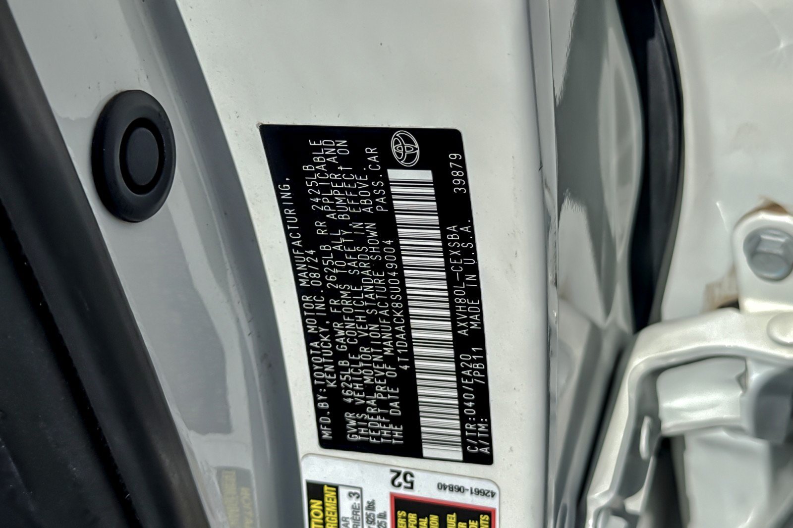 Certified 2025 Toyota Camry SE FWD image 26