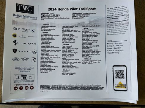Used 2024 Honda Pilot TrailSport image 48