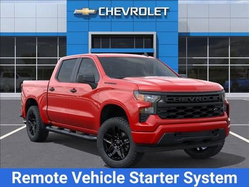 New 2026 Chevrolet Silverado 1500 Custom w/ Turbomax Blackout Package RWD image 8