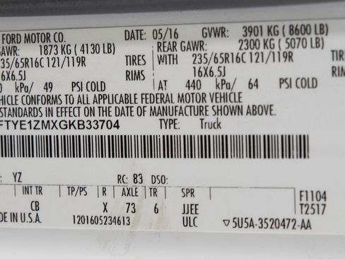 Used 2016 Ford Transit 150 130 Low Roof image 22