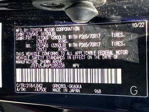 Used 2023 Toyota 4Runner SR5 Premium w/ Moonroof Package RWD image 31
