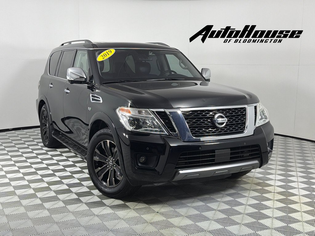 Used 2019 Nissan Armada Platinum w/ Captain's Chairs Package RWD image 1
