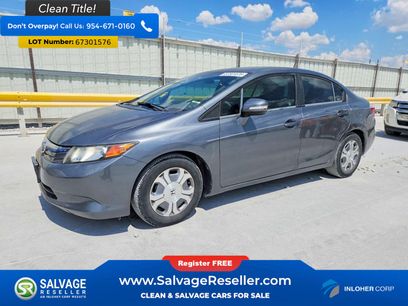 Used 2012 Honda Civic Hybrid Sedan