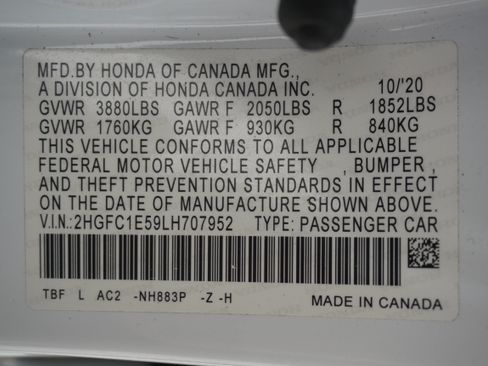 Used 2020 Honda Civic Si image 34