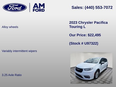 Used 2023 Chrysler Pacifica Touring-L FWD image 30