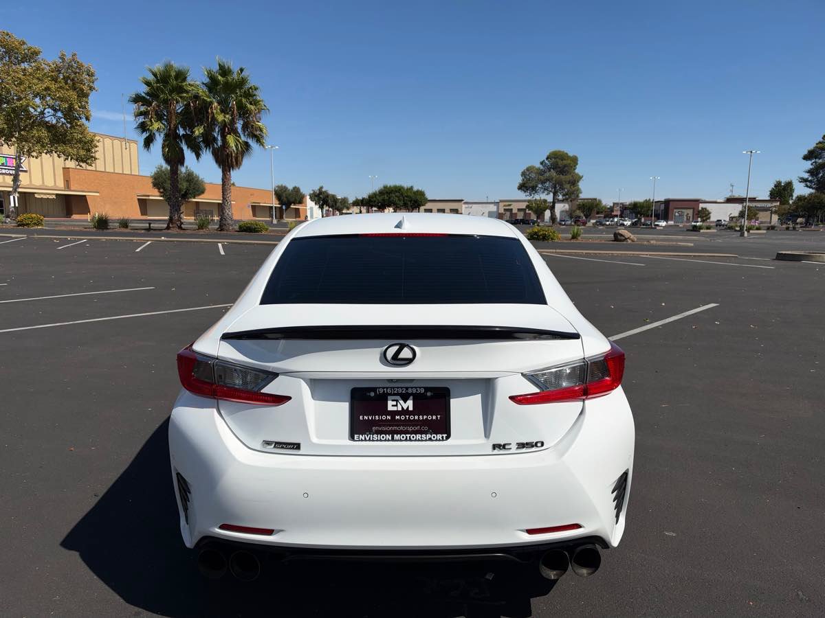 Used 2015 Lexus RC 350 w/ F Sport w/Summer Tires RWD image 7