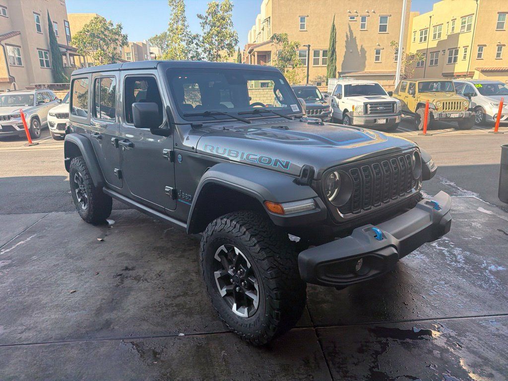 Certified 2024 Jeep Wrangler Unlimited Rubicon 4xe w/ Safety Group AWD/4WD image 7