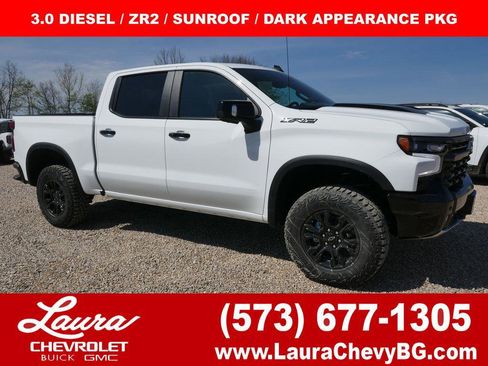 New 2026 Chevrolet Silverado 1500 ZR2 w/ Dark Appearance Package AWD/4WD image 1