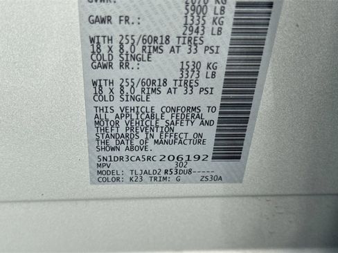 Certified 2024 Nissan Pathfinder SL image 31