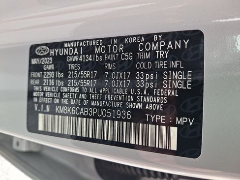 Certified 2023 Hyundai Kona SEL AWD/4WD image 27