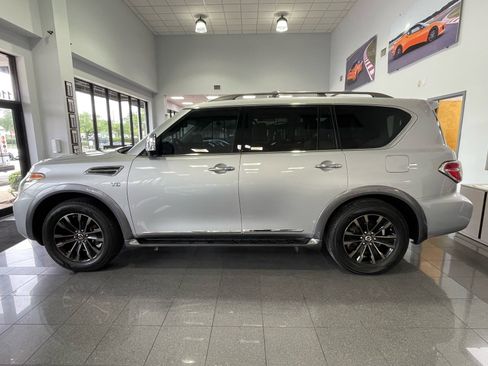 Used 2017 Nissan Armada Platinum w/ Captain Seat Package RWD image 2