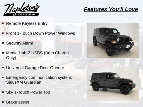Used 2022 Jeep Wrangler Unlimited Sport AWD/4WD image 20