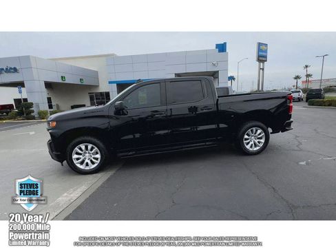 Used 2022 Chevrolet Silverado 1500 Custom w/ LPO, Dark Essentials Package image 7