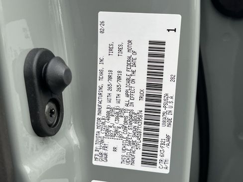 New 2026 Toyota Tundra SR5 image 24