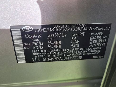 Used 2023 Hyundai Santa Fe SEL AWD/4WD image 33