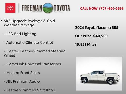 Used 2024 Toyota Tacoma SR5 image 5