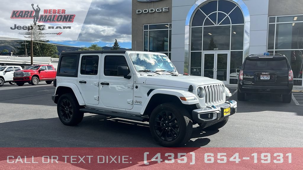 Used 2023 Jeep Wrangler Unlimited Sahara AWD/4WD image 1