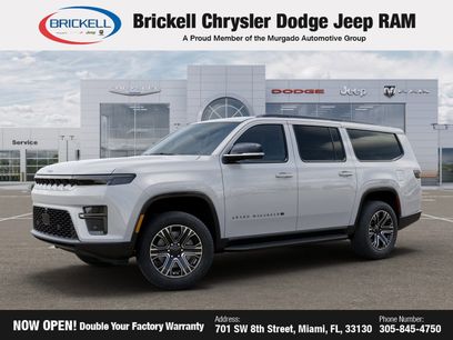 New 2026 Jeep Grand Wagoneer L 4WD w/ 8-Passenger Seating Package