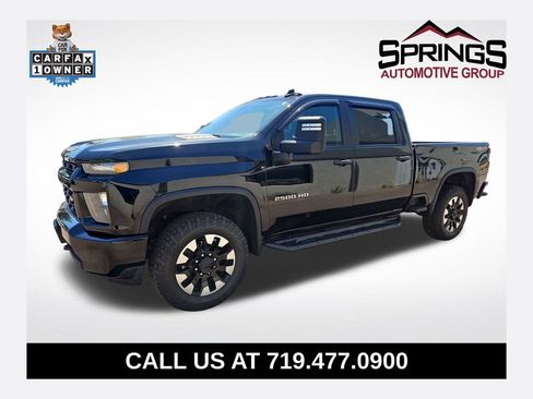 Used 2020 Chevrolet Silverado 2500 Custom w/ Custom Value Package AWD/4WD image 1