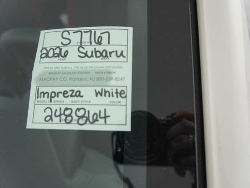 New 2026 Subaru Impreza RS AWD/4WD image 28