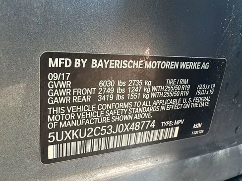 Used 2018 BMW X6 xDrive35i AWD/4WD image 43