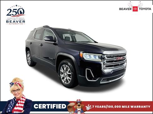 Used 2022 GMC Acadia SLT w/ Technology Package FWD image 1