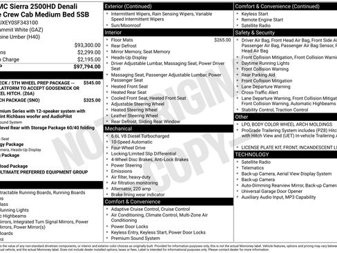Used 2025 GMC Sierra 2500 Denali Ultimate AWD/4WD image 28