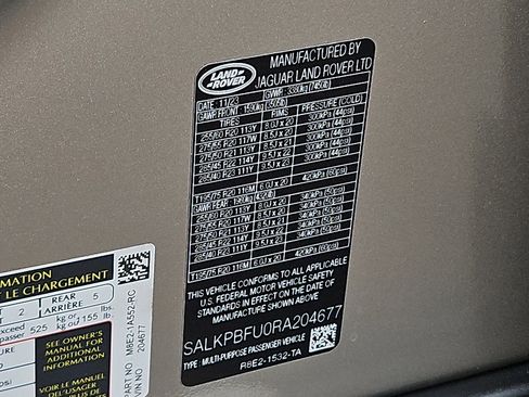 Used 2024 Land Rover Range Rover Long Wheelbase SE image 26