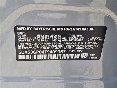 Used 2026 BMW X3 xDrive30i w/ M Sport Package AWD/4WD image 21