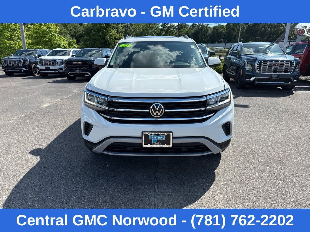 Used 2022 Volkswagen Atlas SE w/ Panoramic Sunroof Package AWD/4WD image 8