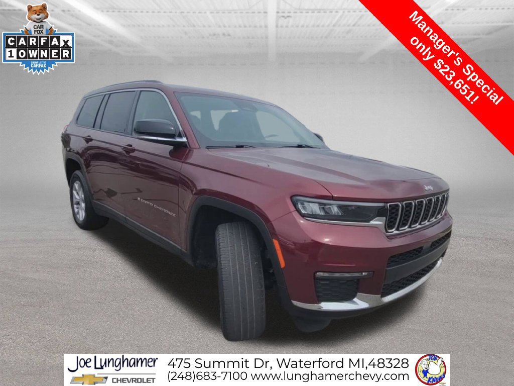 Used 2022 Jeep Grand Cherokee L Limited AWD/4WD image 2
