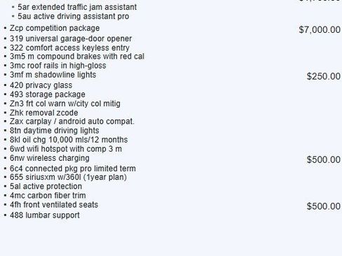 Used 2023 BMW X4 M w/ Competition Package image 2