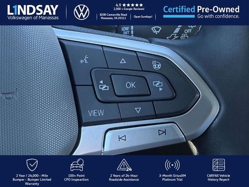 Certified 2022 Volkswagen Taos SEL w/ Panoramic Sunroof Package image 20