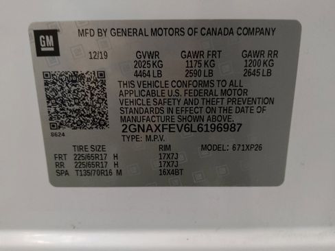 Used 2020 Chevrolet Equinox LS w/ LS Convenience Package FWD image 33